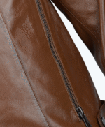 Men's Leather Jacket Brown Toledo