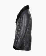Men's Lambskin and Sheepskin Coat Blue Lubbock