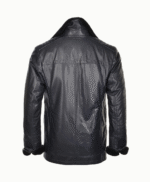 Men's Lambskin and Sheepskin Coat Blue Lubbock