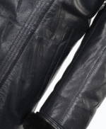 Men's Lambskin and Sheepskin Coat Blue Lubbock