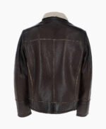 Men's Leather Jacket Brown Elgin