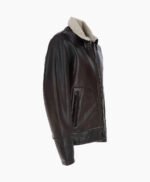 Men's Leather Jacket Brown Elgin