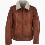 Men's Leather Jacket Brown Hinsdale