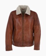 Men's Leather Jacket Brown Hinsdale
