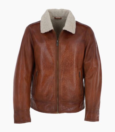Men's Leather Jacket Brown Hinsdale