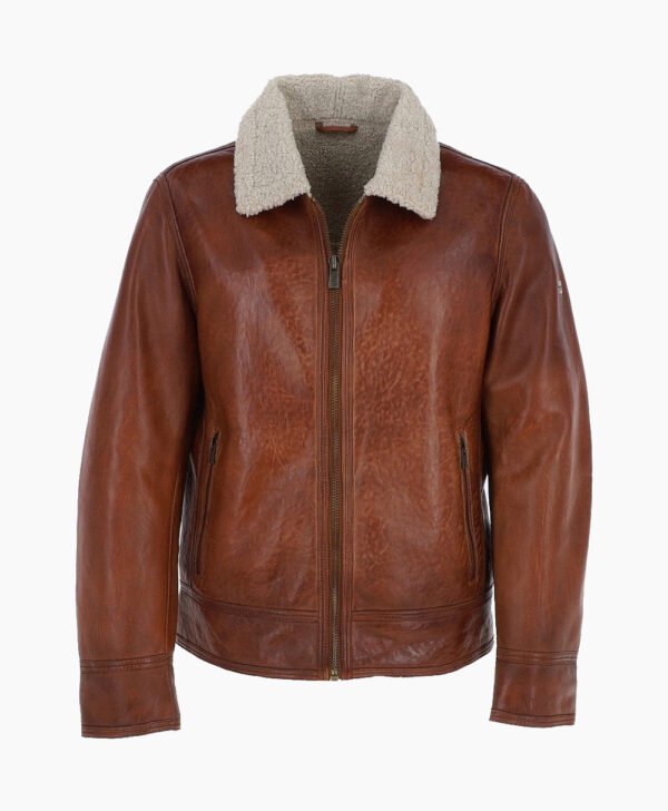 Men's Leather Jacket Brown Hinsdale