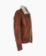Men's Leather Jacket Brown Hinsdale