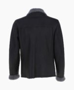 Men's Sheepskin Pilot Jacket Black Vancouver