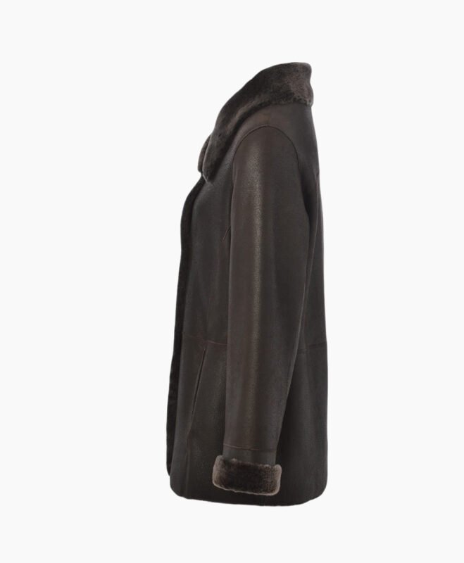 Women's Sheepskin Coat Brown Searcy