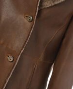 Women's Sheepskin Coat Chocolate Searcy