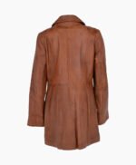 Women's Leather Coat Tan Barstow