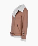 Women's Sheepskin Pilot Jacket Biscuit Chico