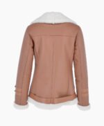 Women's Sheepskin Pilot Jacket Biscuit Chico