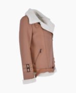 Women's Sheepskin Pilot Jacket Biscuit Chico