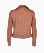 Women's Leather Jacket Tan Hayward