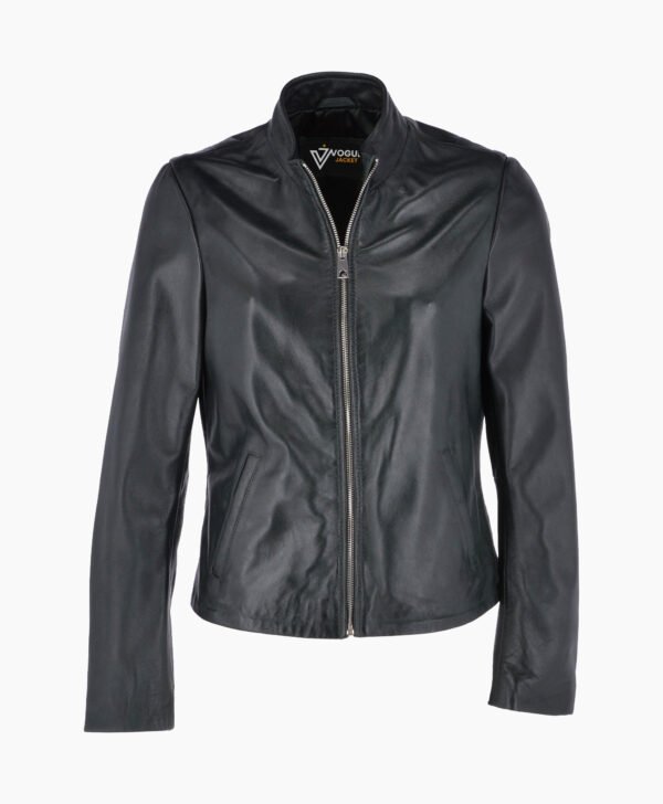 Women's Leather Jacket Black Climax