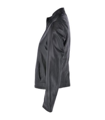 Women's Leather Jacket Black Climax