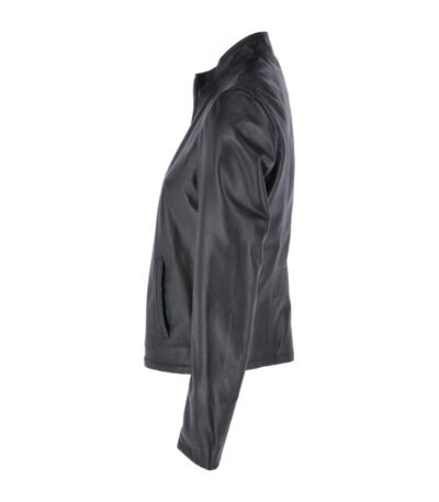 Women's Leather Jacket Black Climax