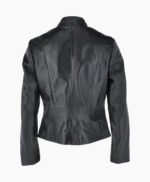 Women's Leather Jacket Black Climax