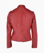Women's Leather Jacket Red Climax