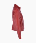 Women's Leather Jacket Red Climax