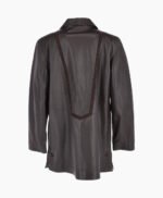 Women's Leather Coat Brown Groton