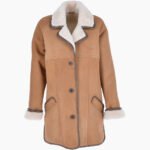Women's Sheepskin Coat Biscuit Seymour