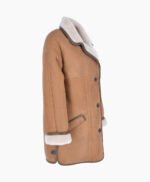 Women's Sheepskin Coat Biscuit Seymour