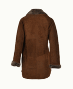 Women's Sheepskin Coat Brown Seymour