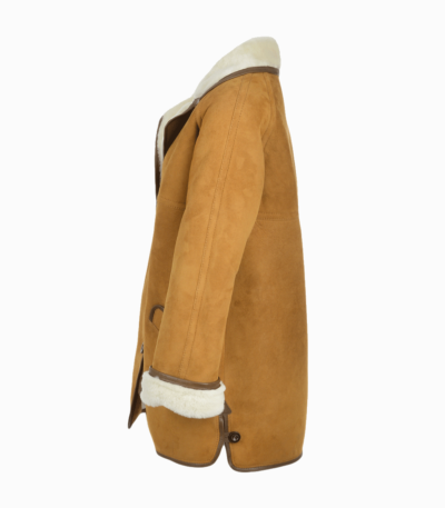 Women's Sheepskin Coat Tan Seymour