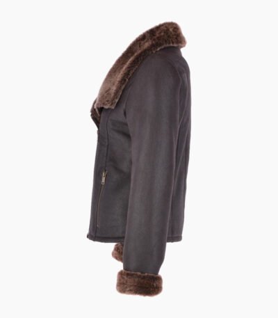 Women's Sheepskin Jacket Brown Shelton