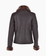 Women's Sheepskin Jacket Brown Shelton