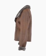Women's Sheepskin Jacket Chocolate Shelton