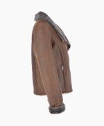 Women's Sheepskin Jacket Chocolate Shelton