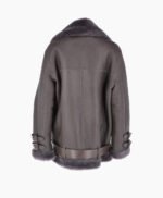 Women's Sheepskin Jacket Gray Fargo