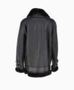 Women's Sheepskin Jacket Mid Black Fargo