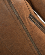 Women's Sheepskin Pilot Jacket Tan Lisle