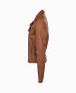 Women's Leather Jacket Tan Windsor