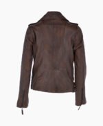 Women's Leather Jacket Brown Muncie