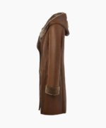 Women's Sheepskin Coat Brown Lawrence