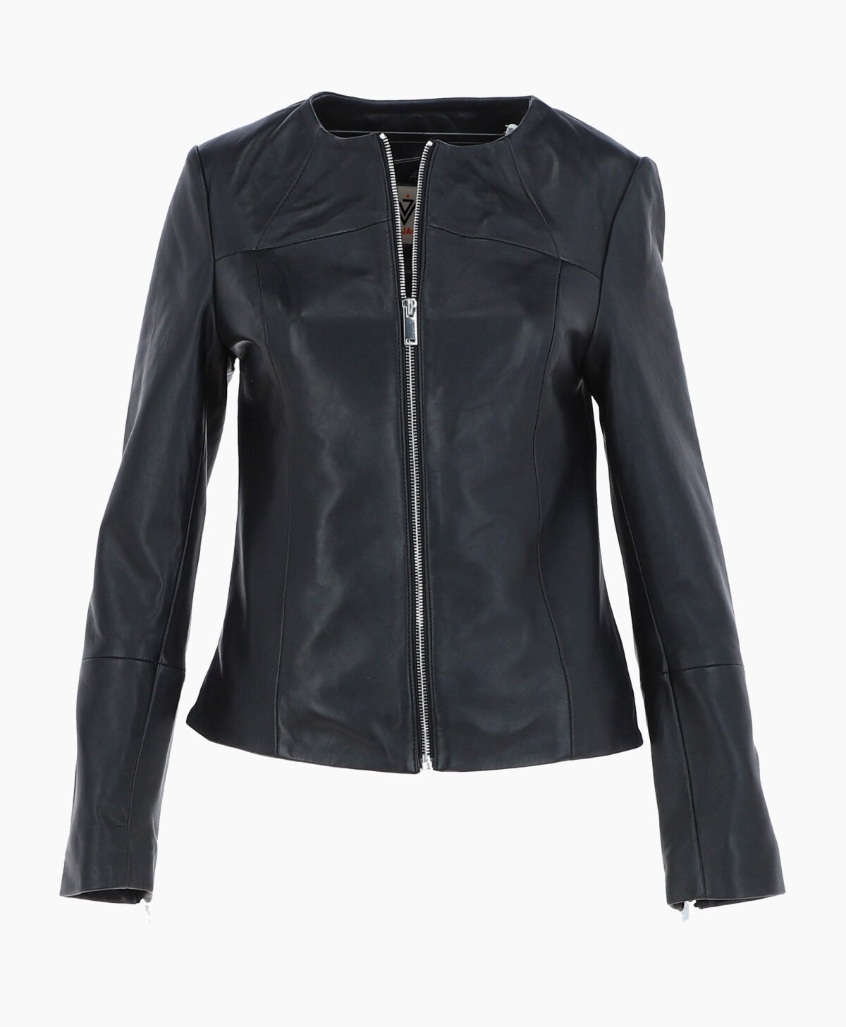 Women's Leather Fashion Jacket Black Elizabeth Women's Leather Fashion Jacket Black Elizabeth