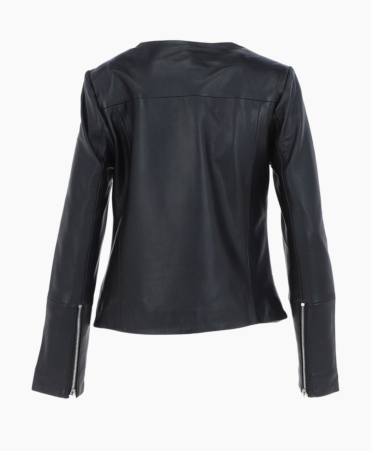 Women's Leather Fashion Jacket Black Elizabeth Women's Leather Fashion Jacket Black Elizabeth