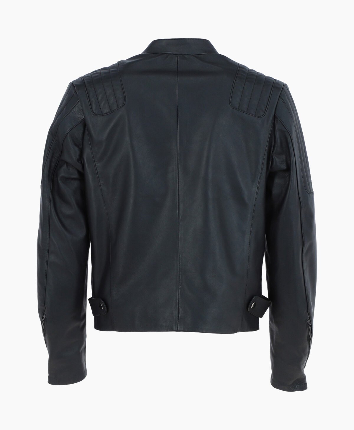 Men's Leather Biker Jacket Black Charleston Men's Leather Biker Jacket Black Charleston