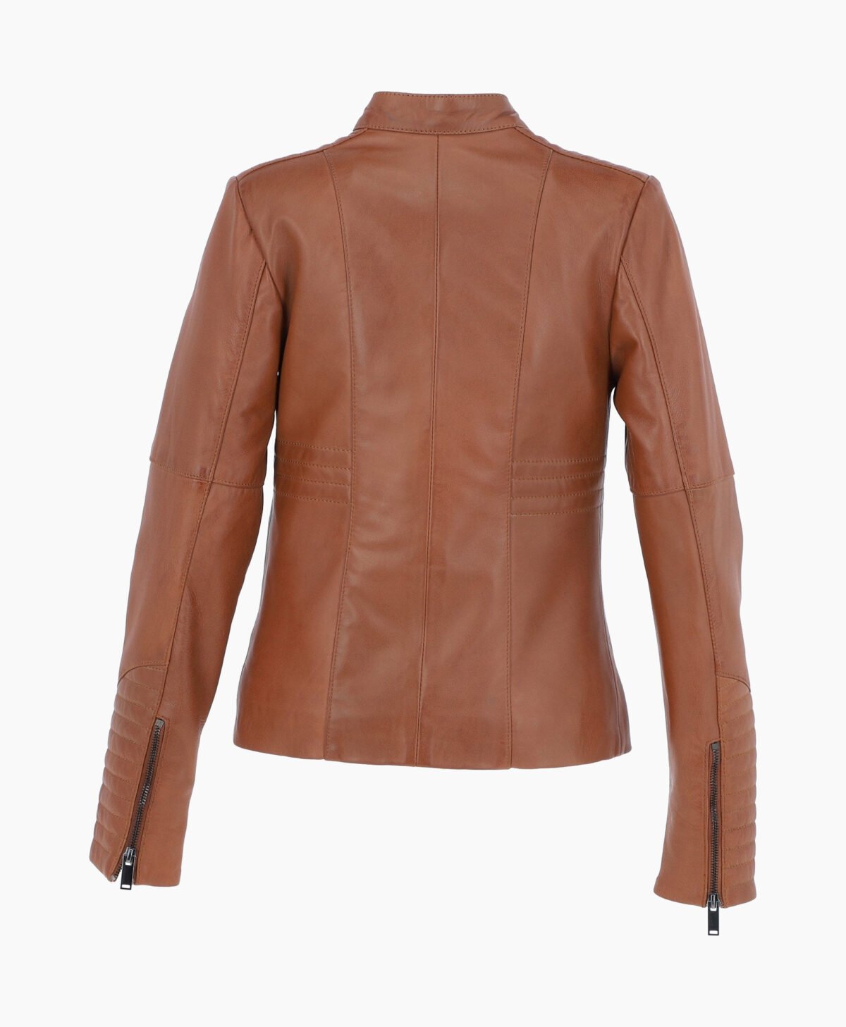Women's Leather Biker Jacket Tan Urbana Women's Leather Biker Jacket Tan Urbana