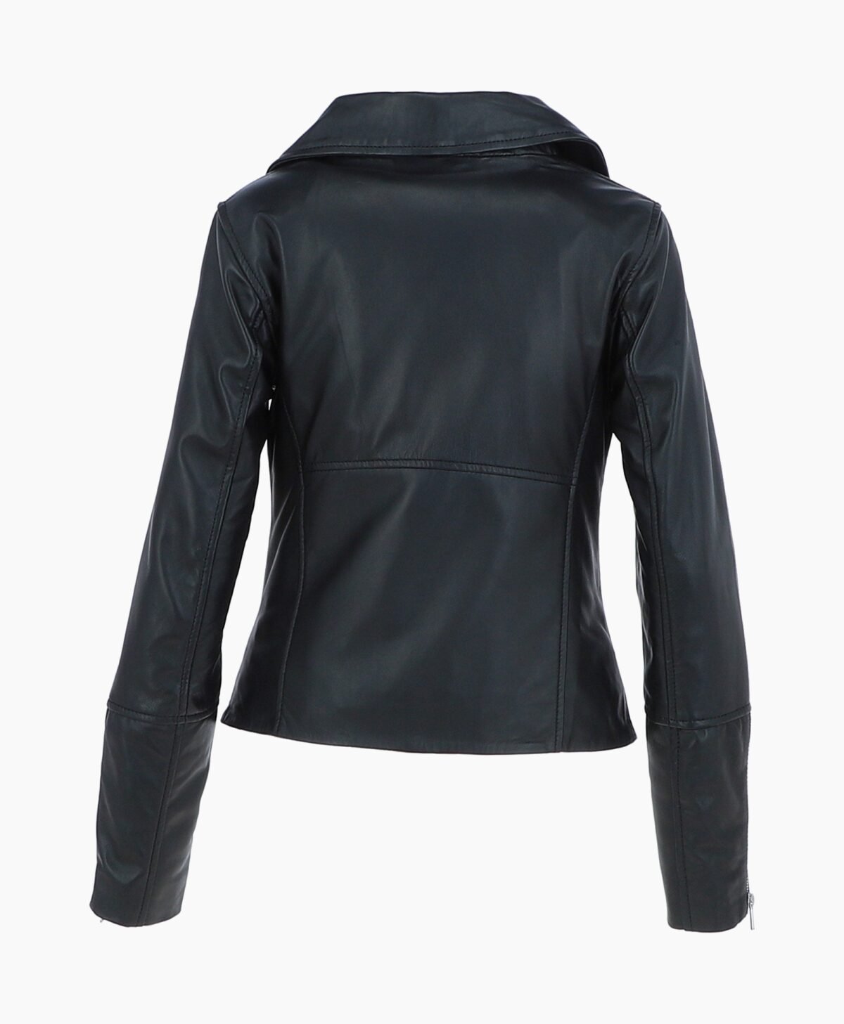 Women's Leather Biker Jacket Black Greeley Women's Leather Biker Jacket Black Greeley