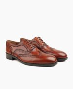 Allerdale Oxford Orange Tan Leather Shoes
