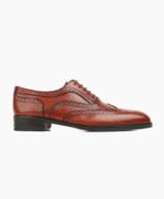 Allerdale Oxford Orange Tan Leather Shoes