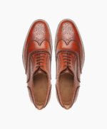 Allerdale Oxford Orange Tan Leather Shoes