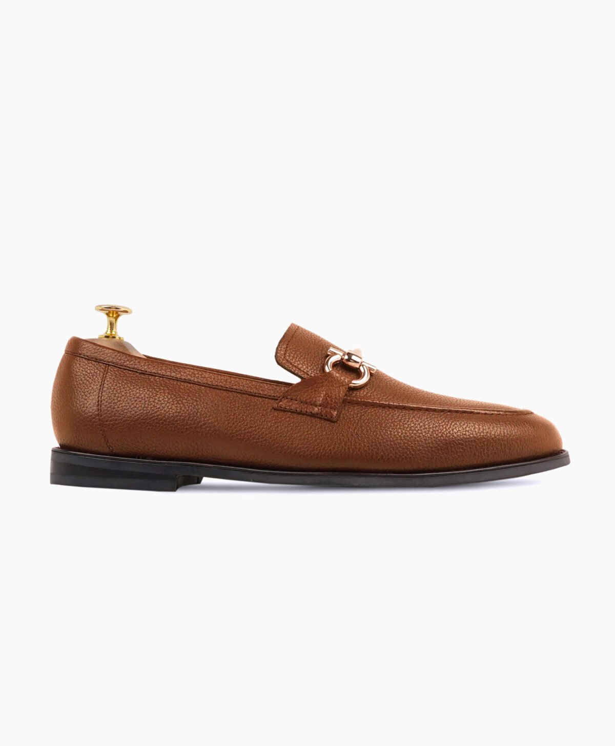 Axminster Tan Leather Loafers