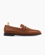 Axminster Tan Leather Loafers
